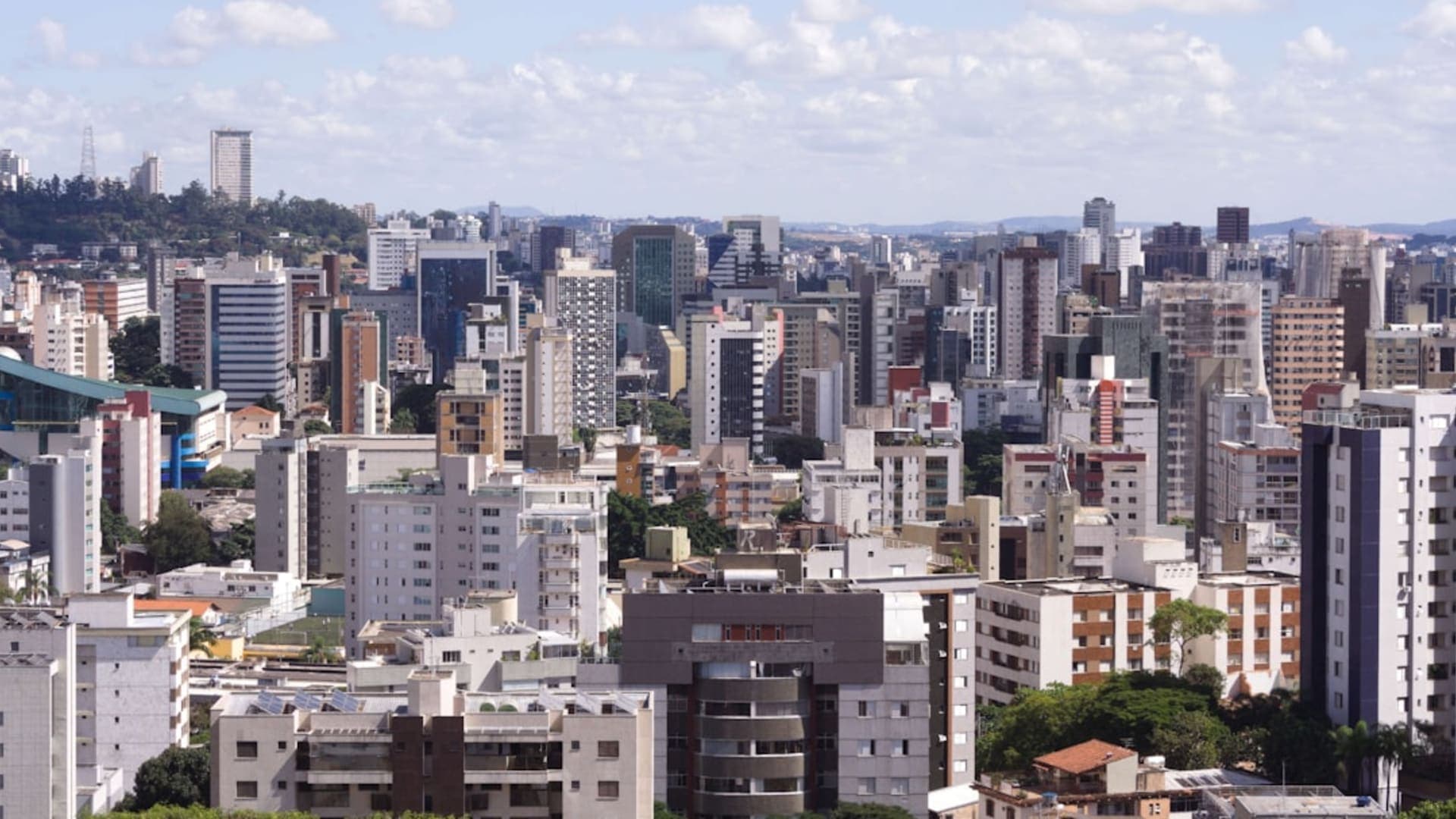 Belo Horizonte city skyline