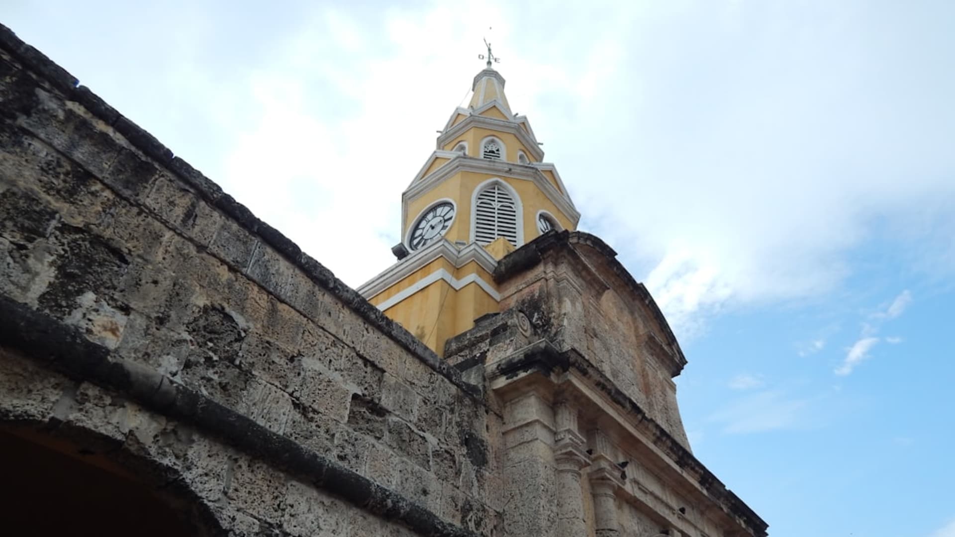 Cartagena de Indias city skyline