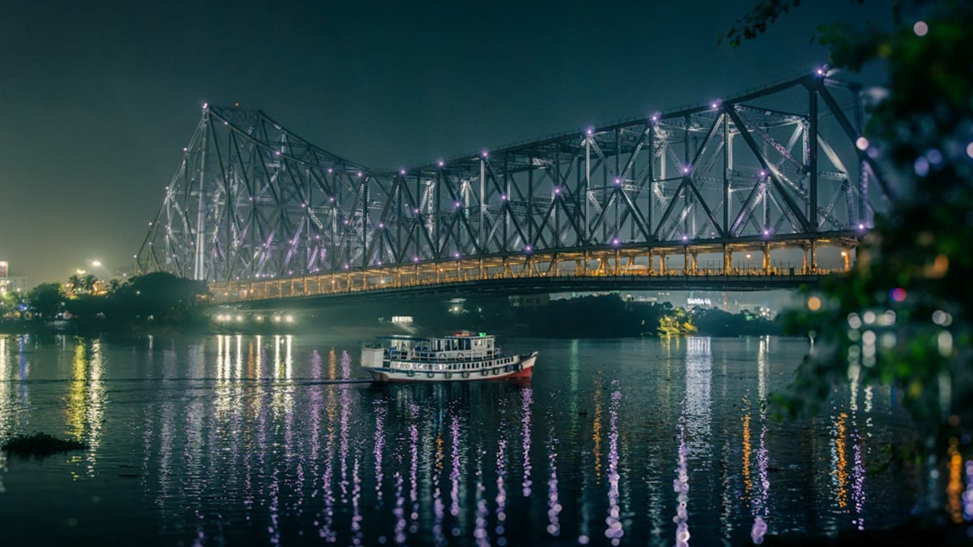 Kolkata city skyline