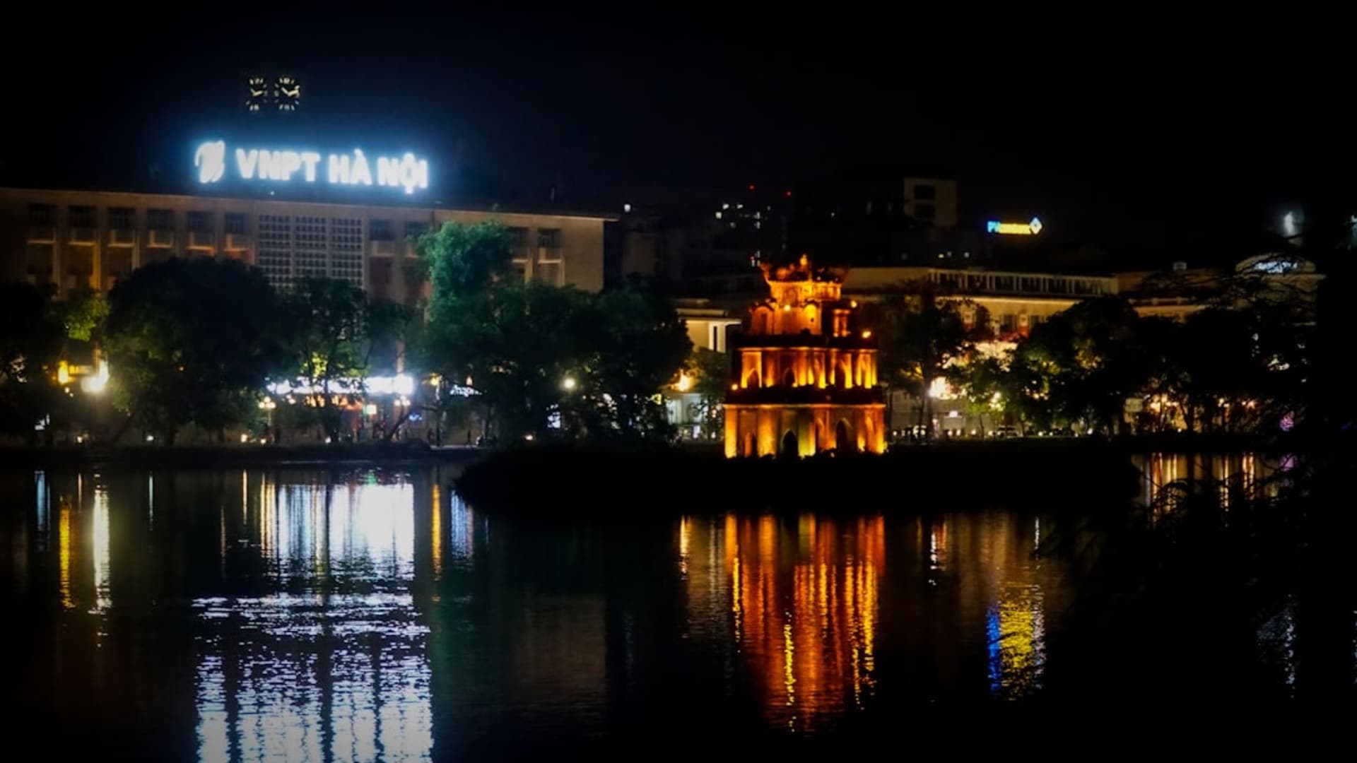Hanoi city skyline