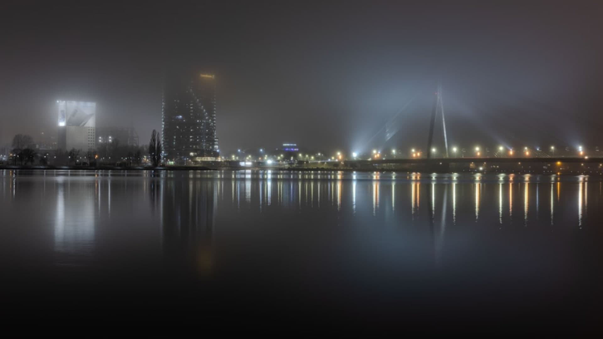 Riga city skyline