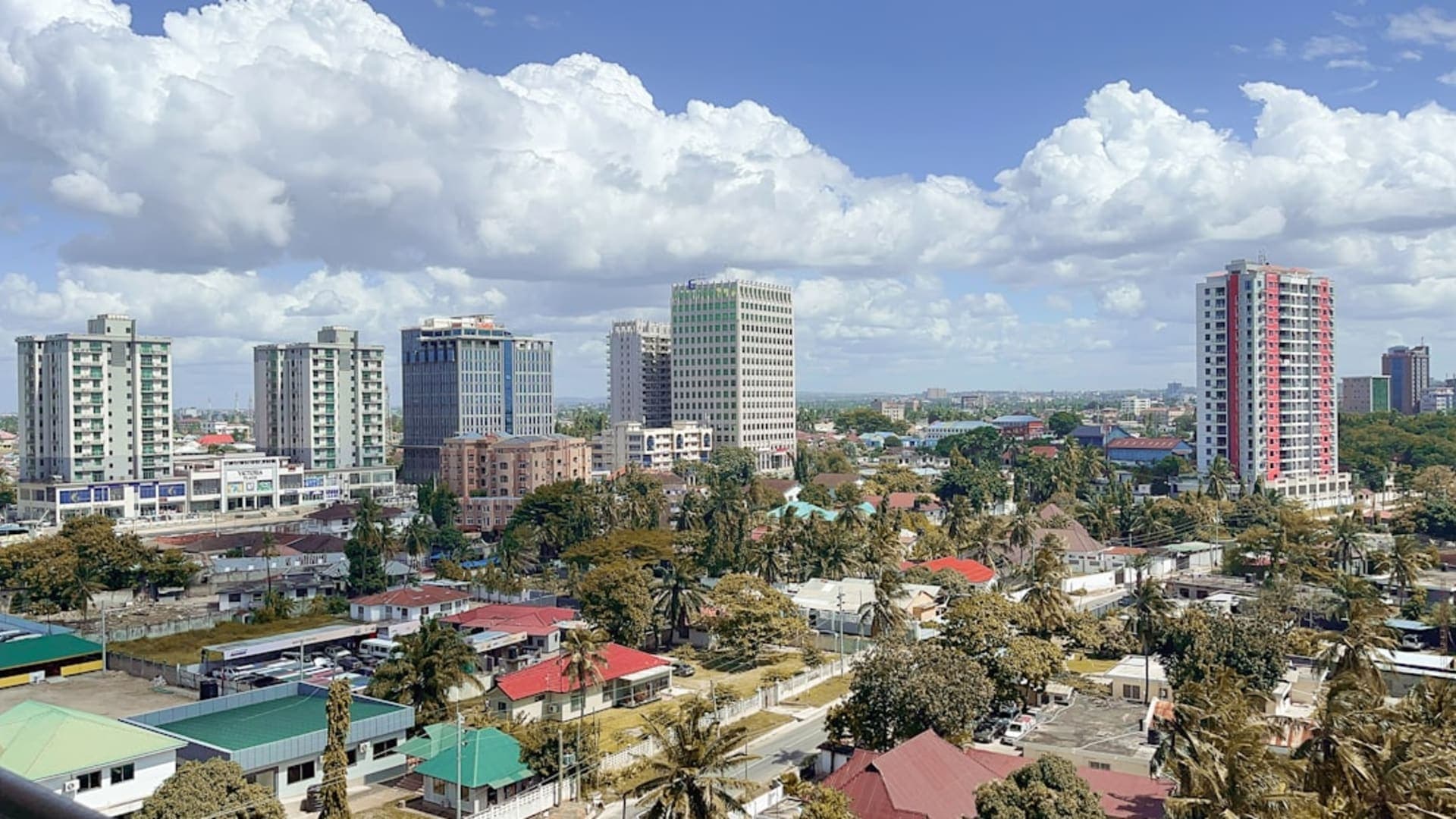 Lushoto city skyline