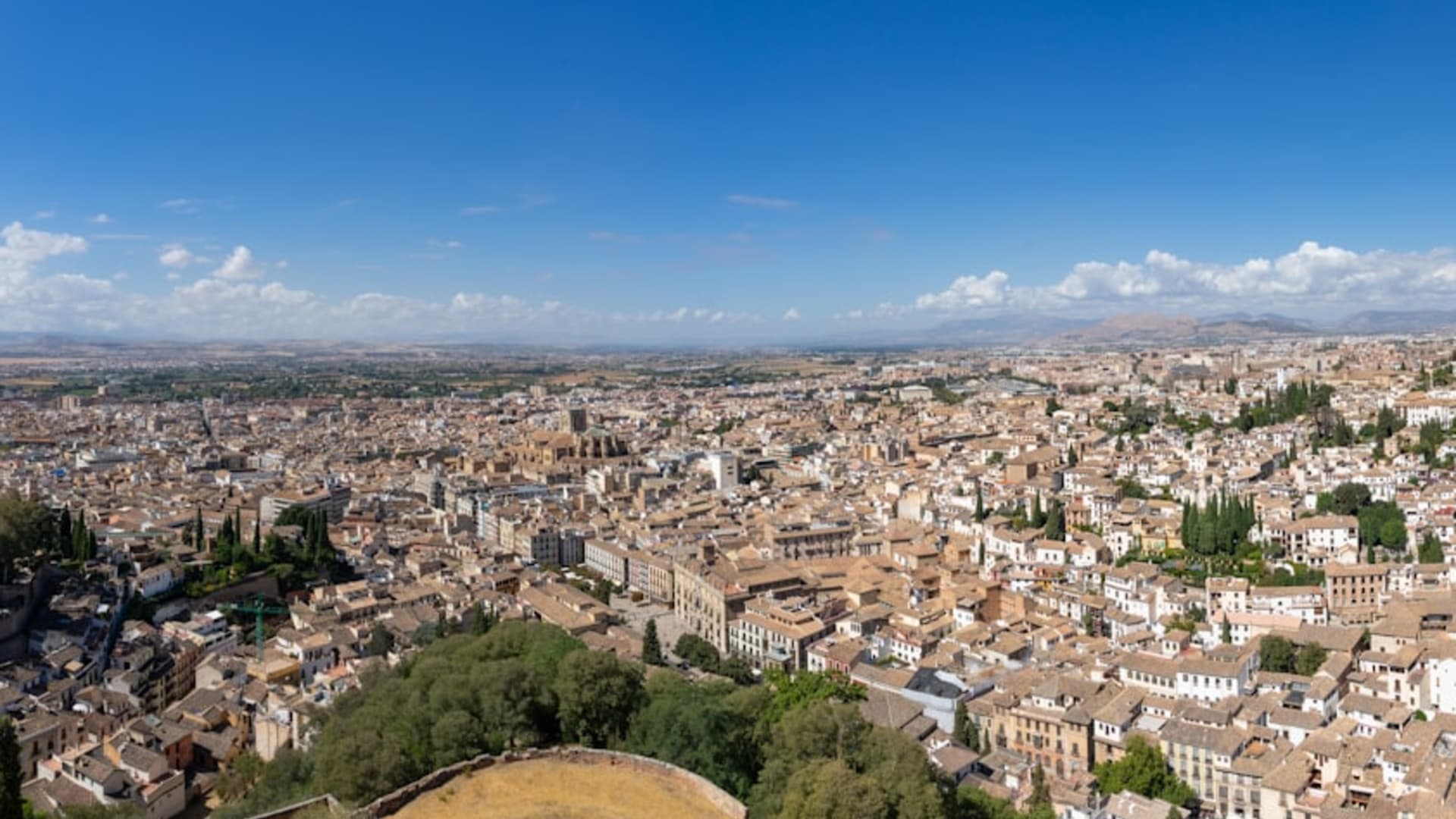 Granada city skyline