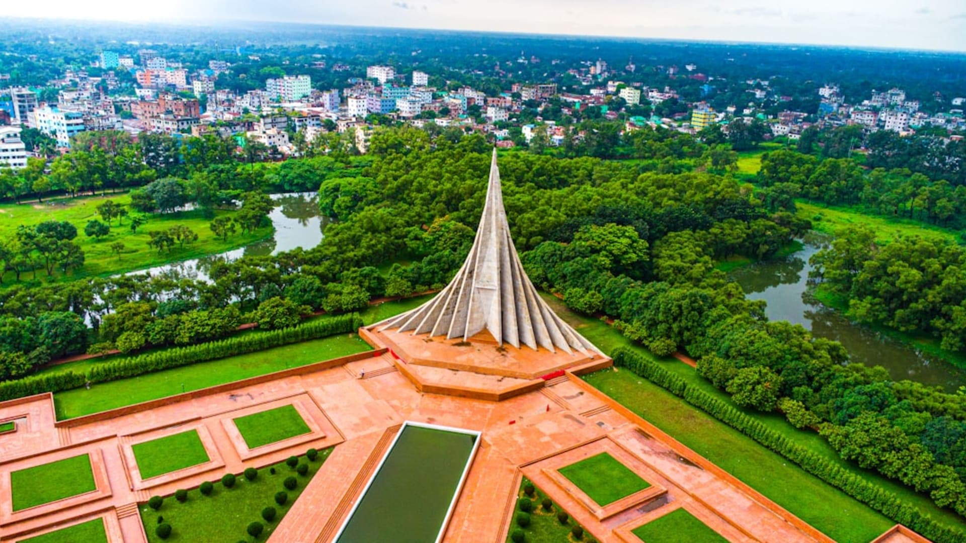 Dhaka city skyline