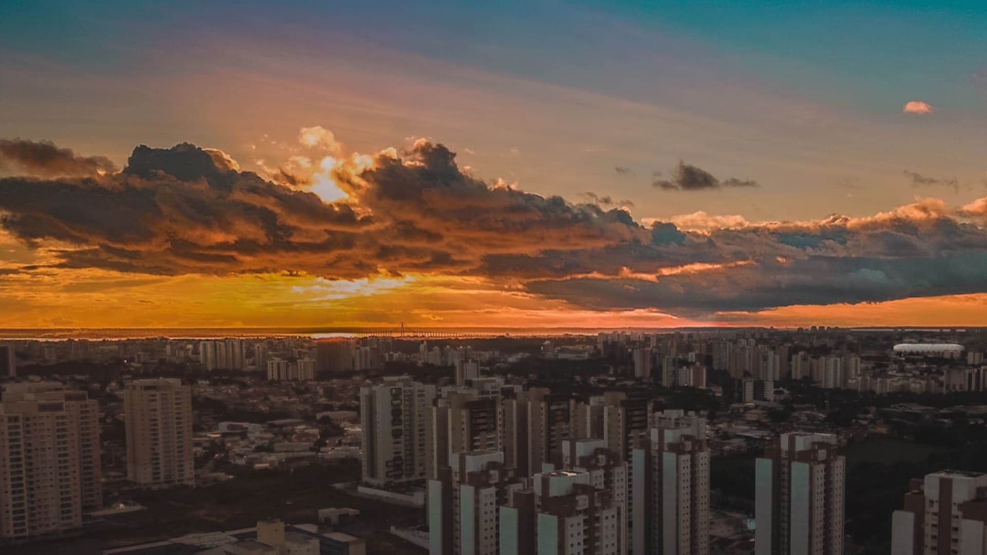 Manaus city skyline
