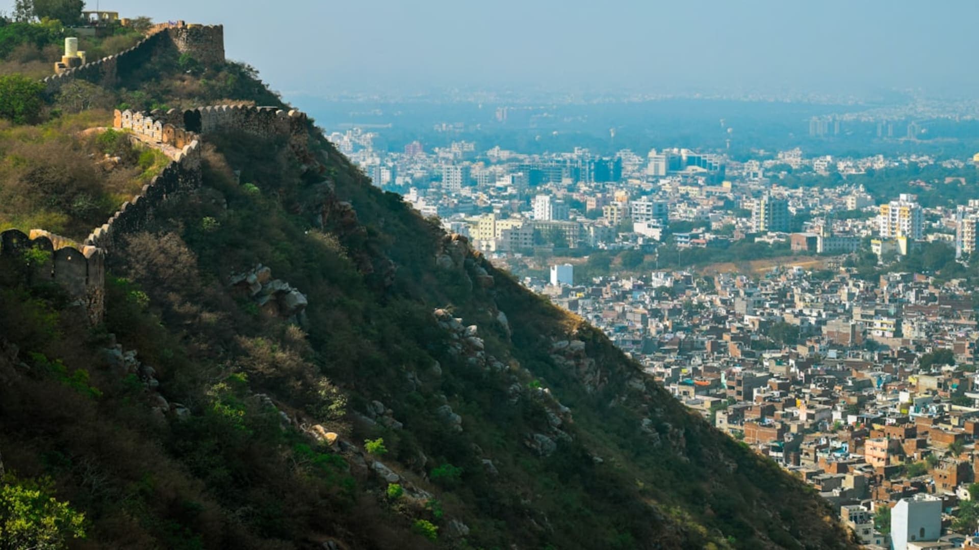 Jaipur city skyline