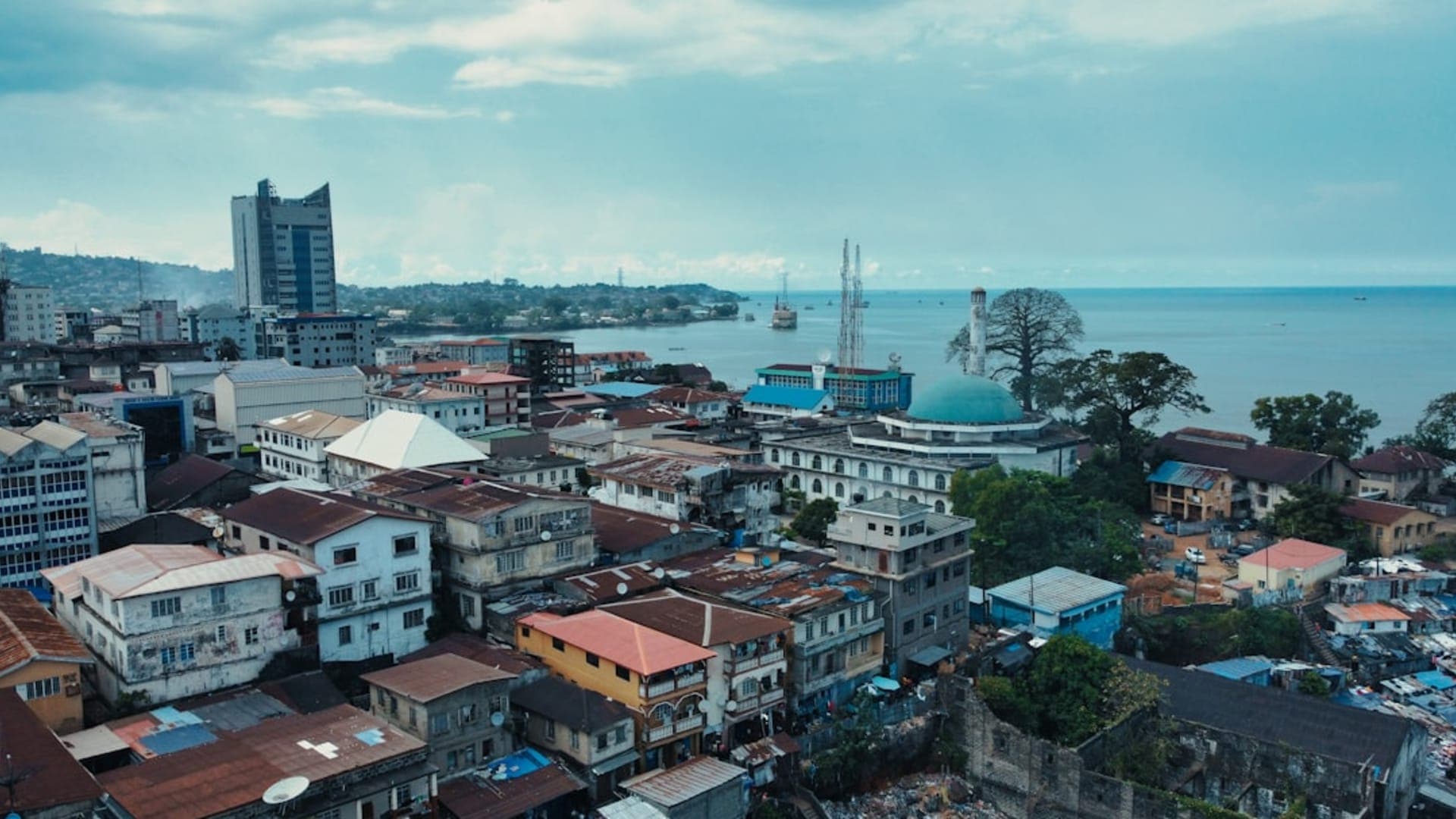 Lomé city skyline