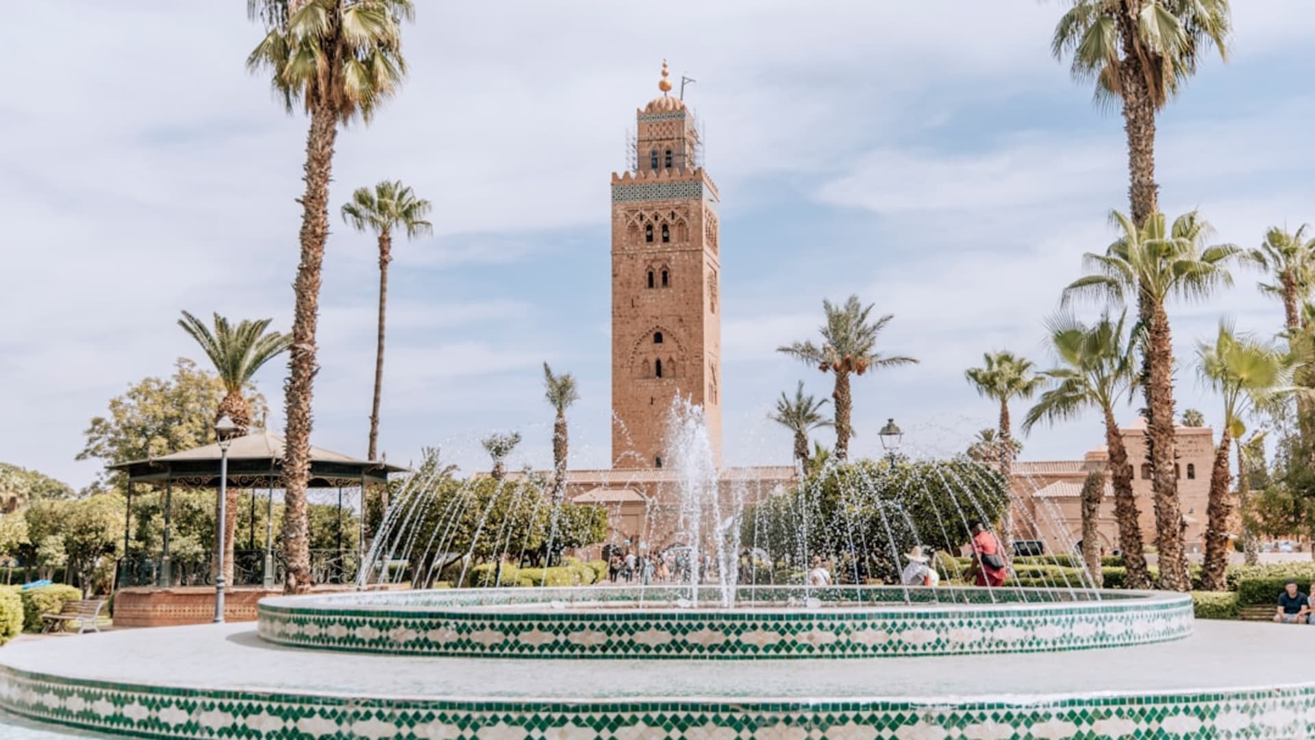 Marrakech city skyline