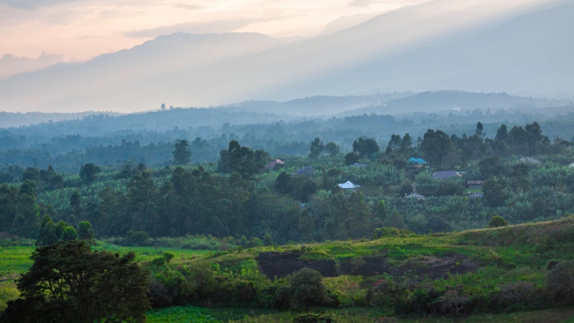 Fort Portal city skyline