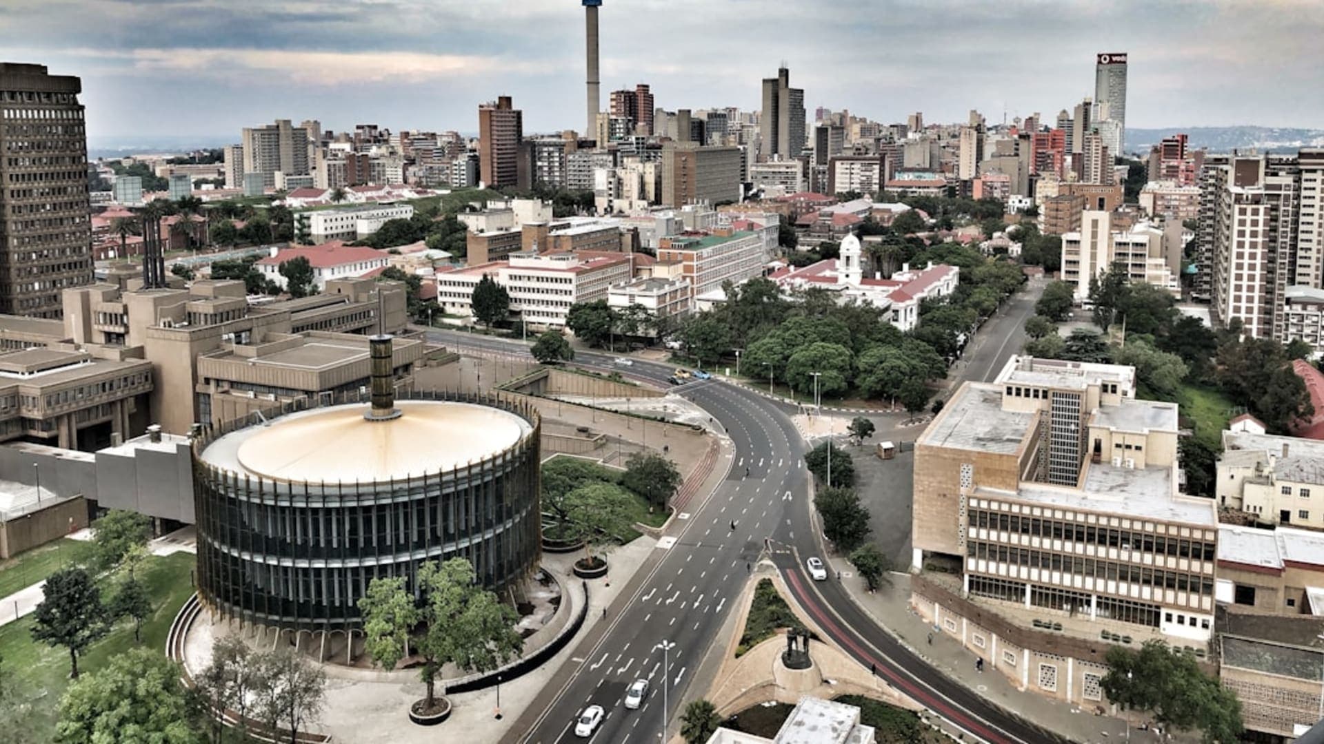 Johannesburg city skyline