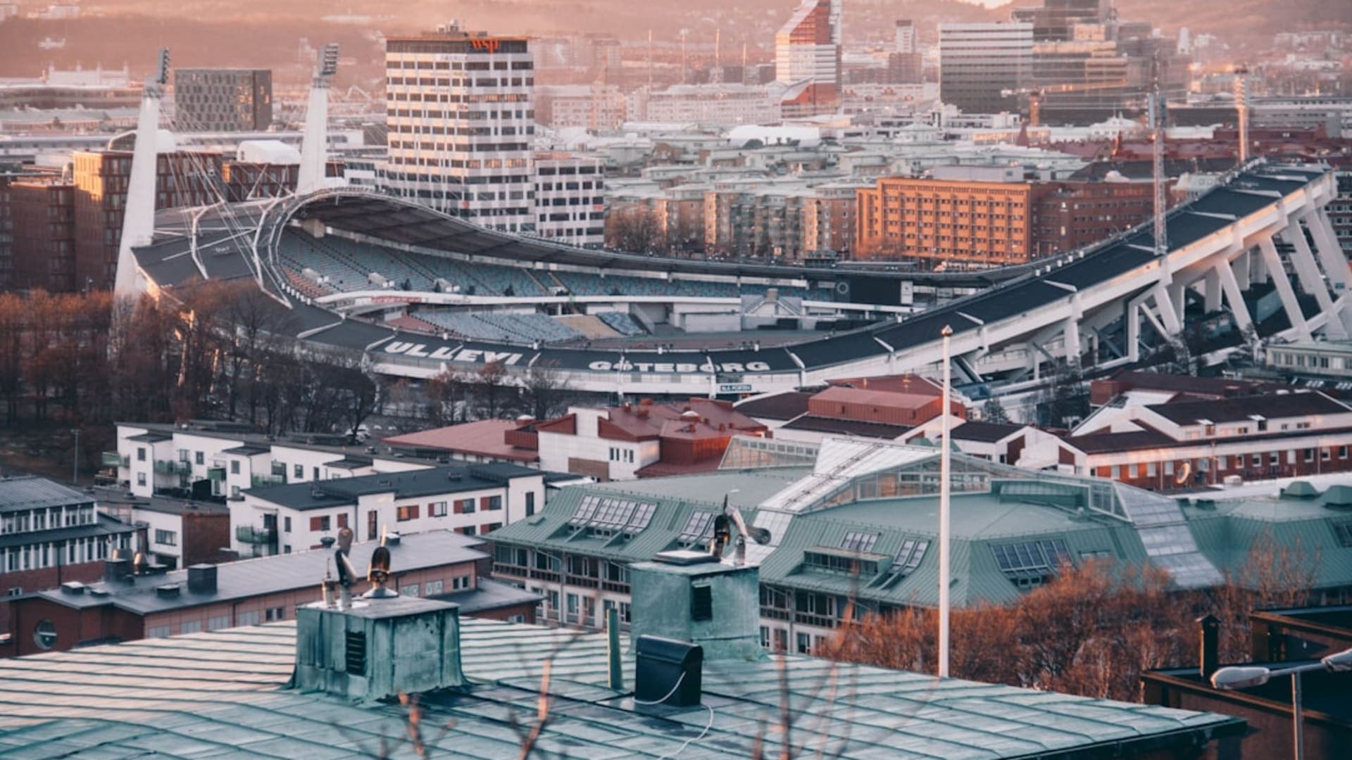 Gothenburg city skyline