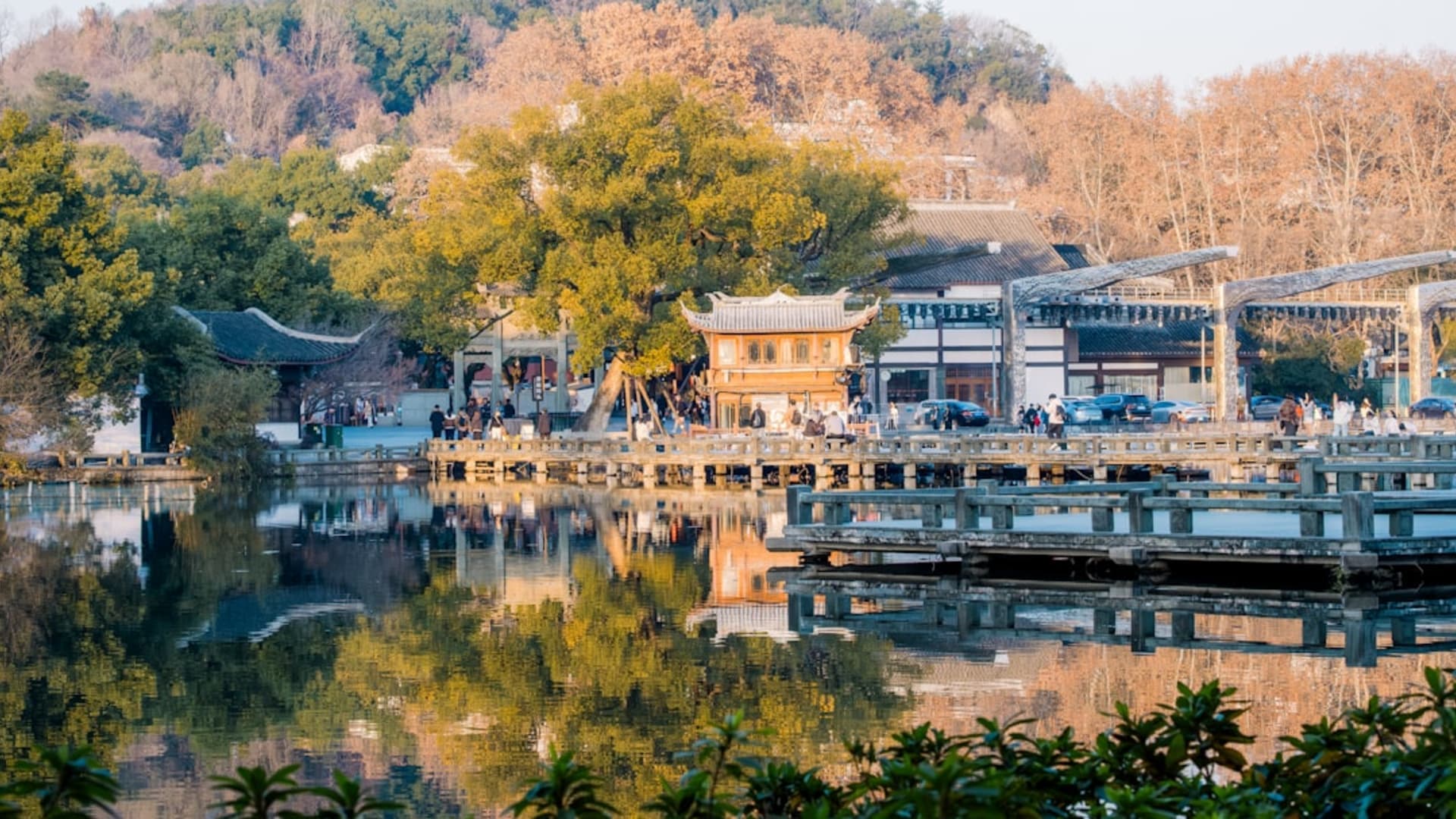 Hangzhou city skyline
