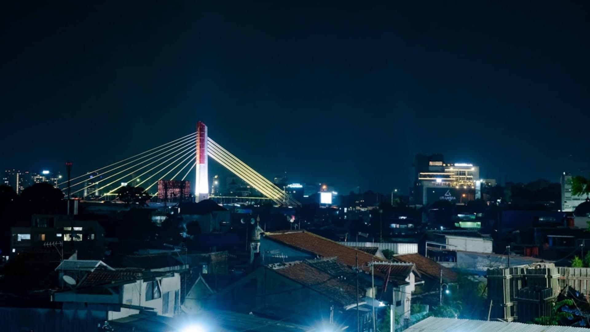 Bandung city skyline