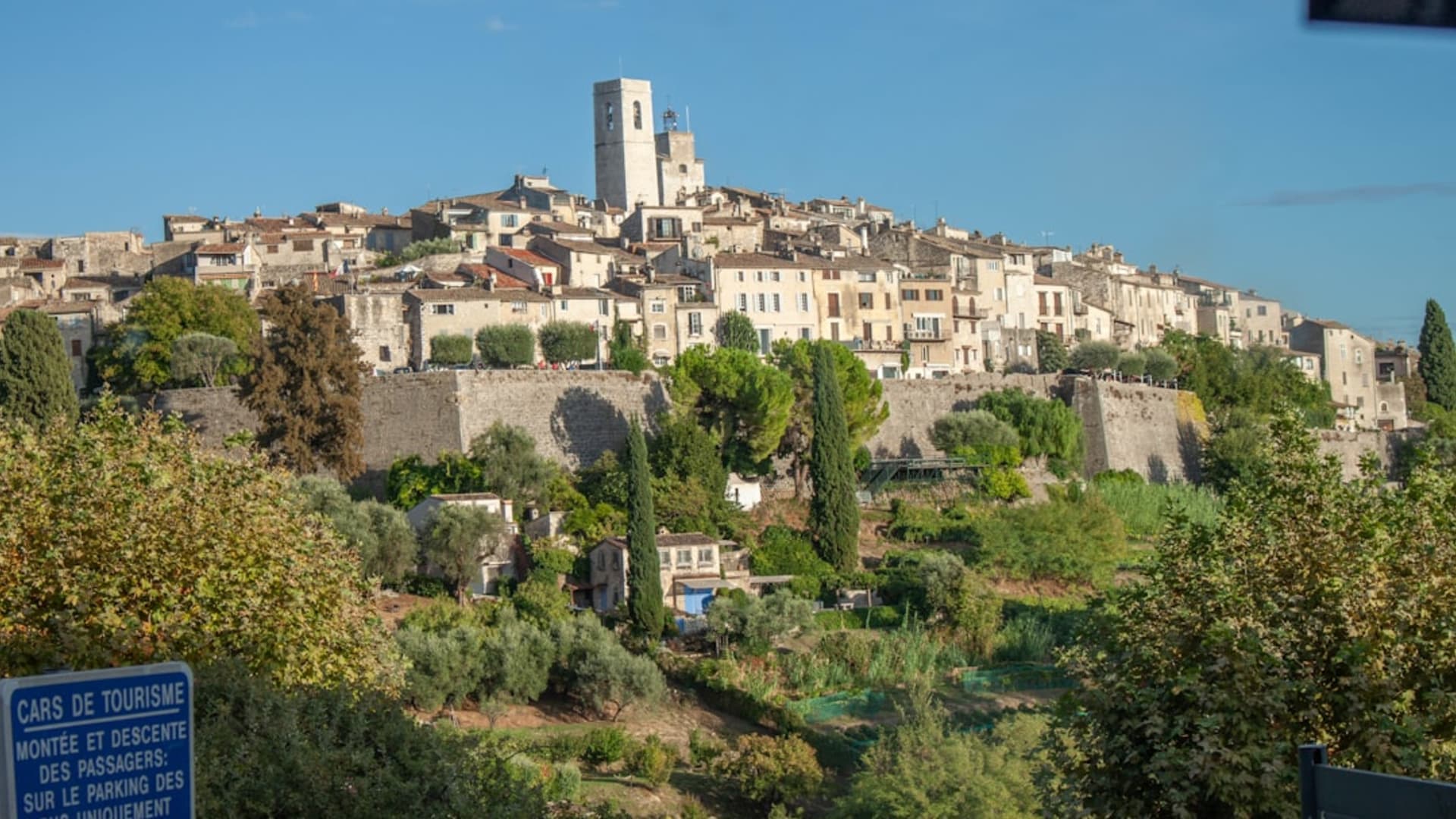 Saint-Paul-de-Vence city skyline