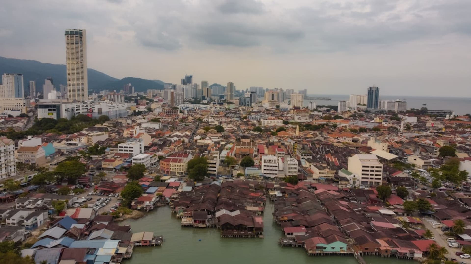 George Town city skyline