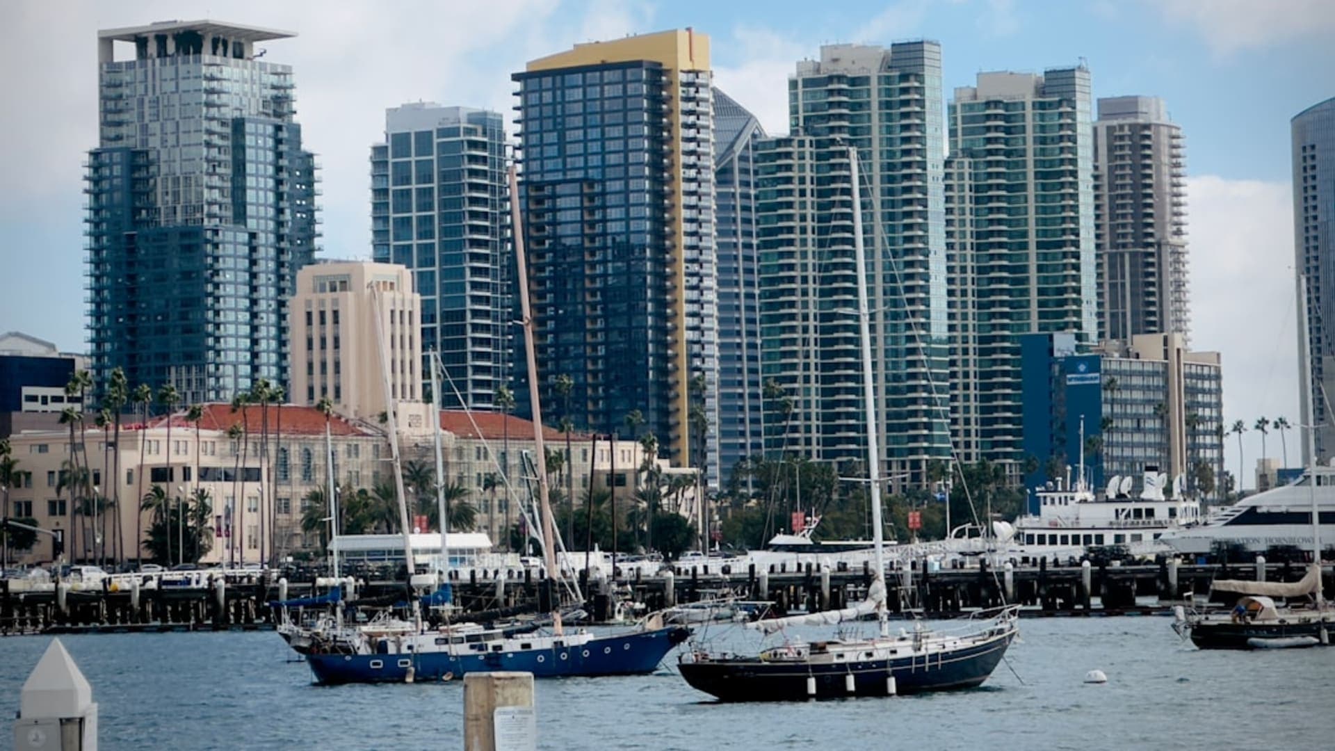 San Diego city skyline