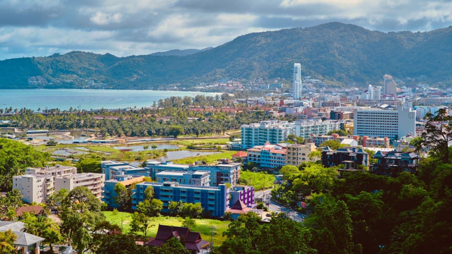 Phuket city skyline