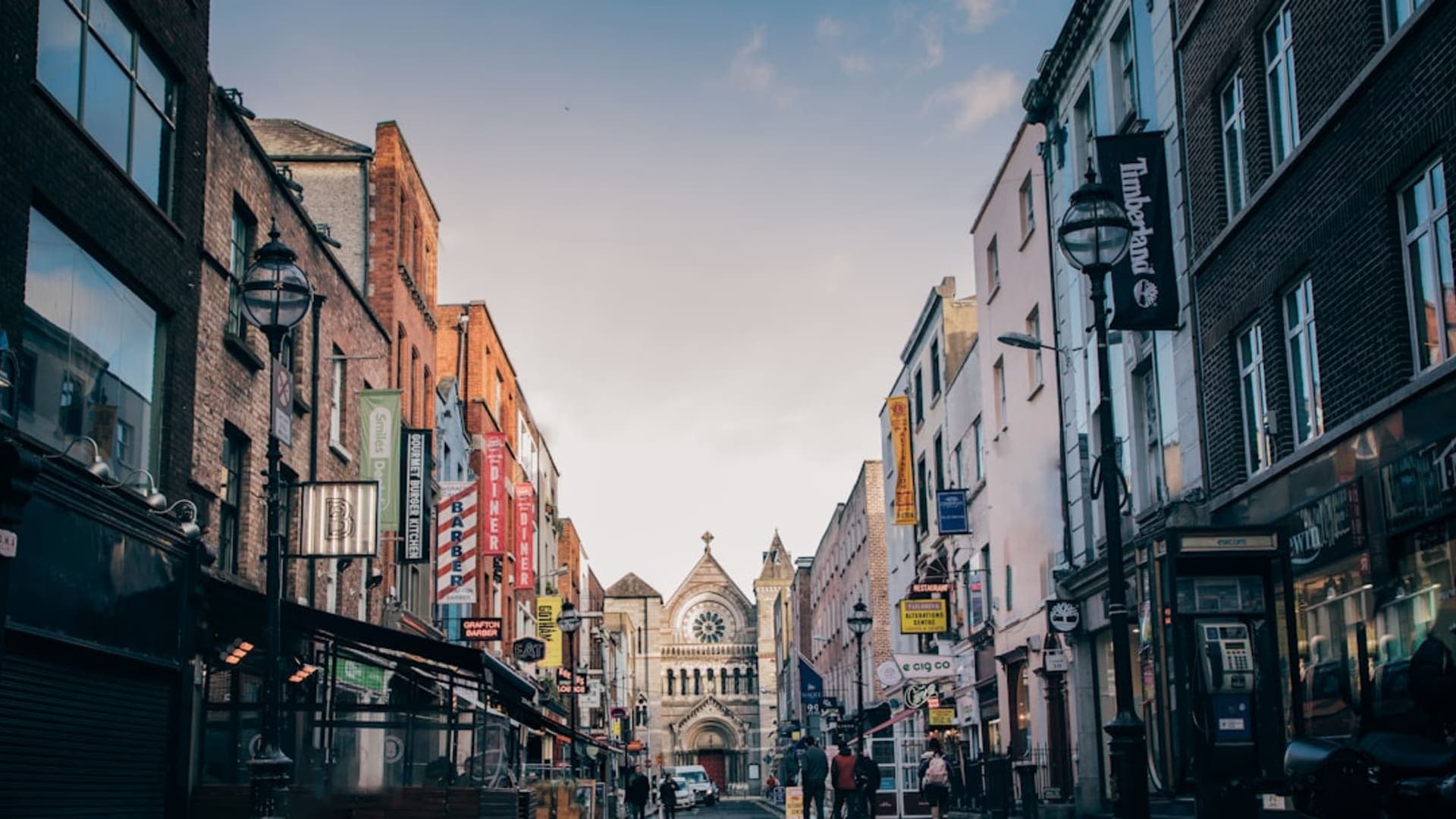 Dublin city skyline