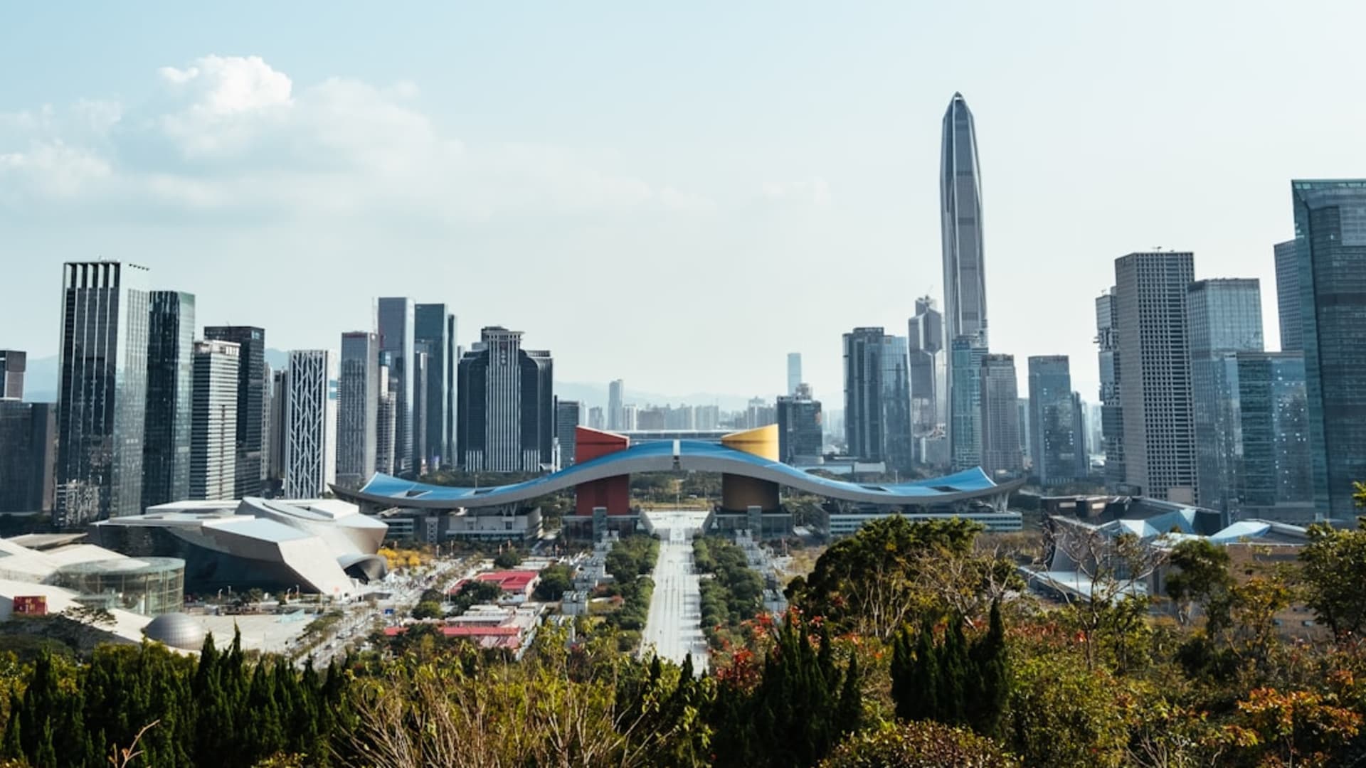 Shenzhen city skyline