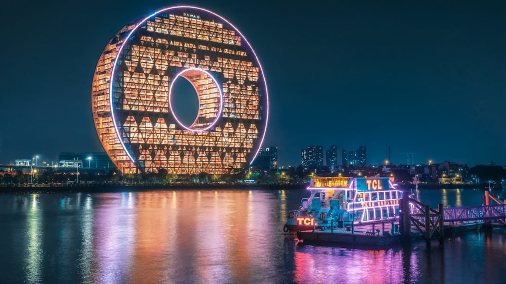 Zhuhai city skyline