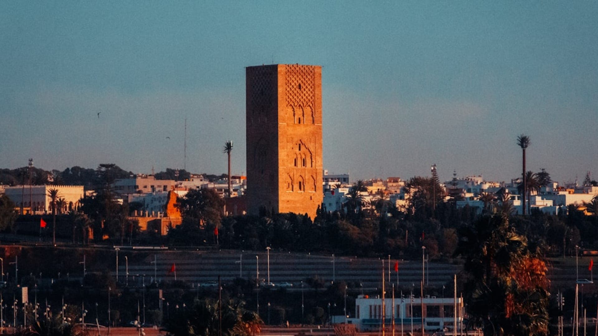 Rabat city skyline