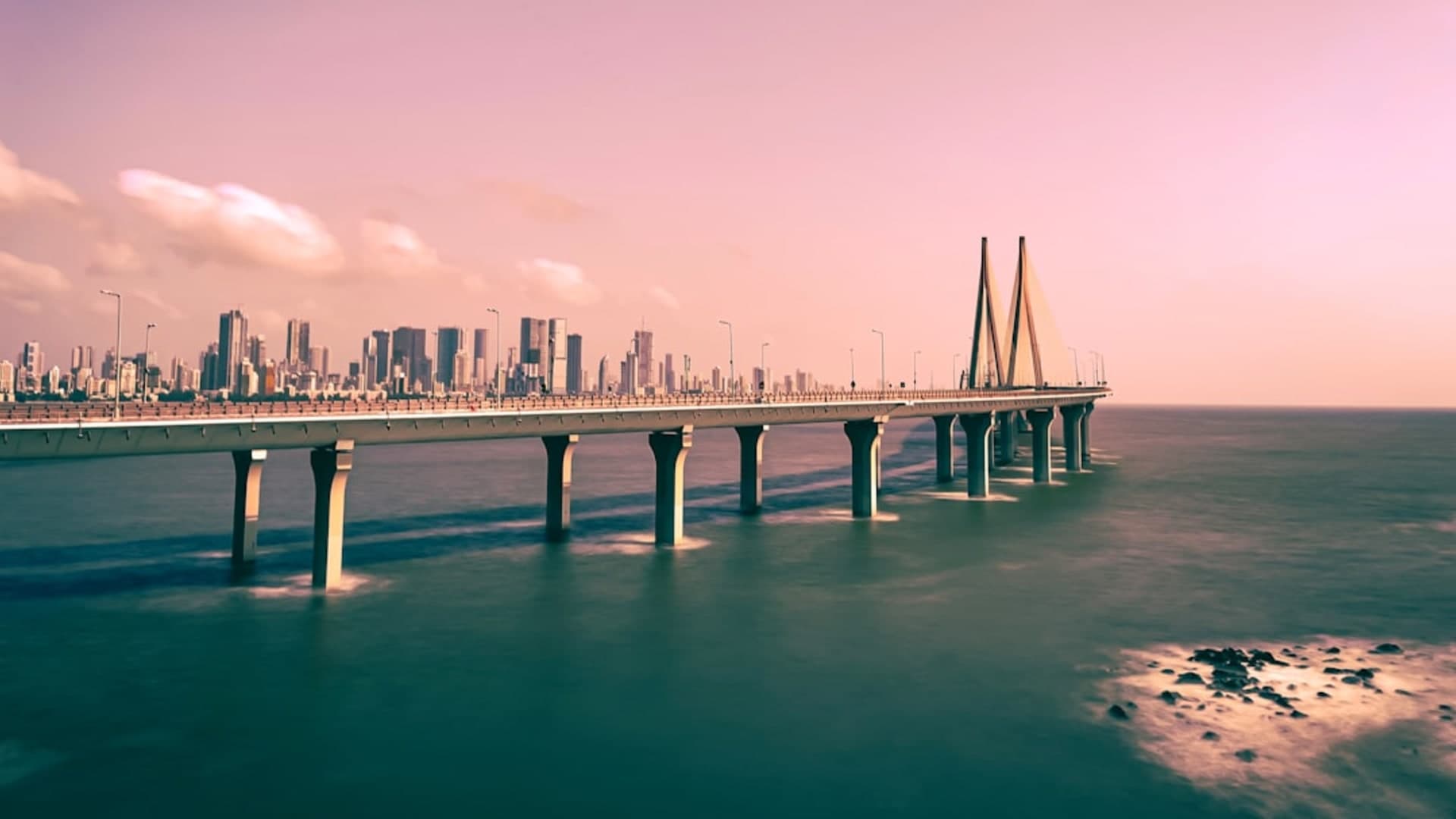 Kollam city skyline