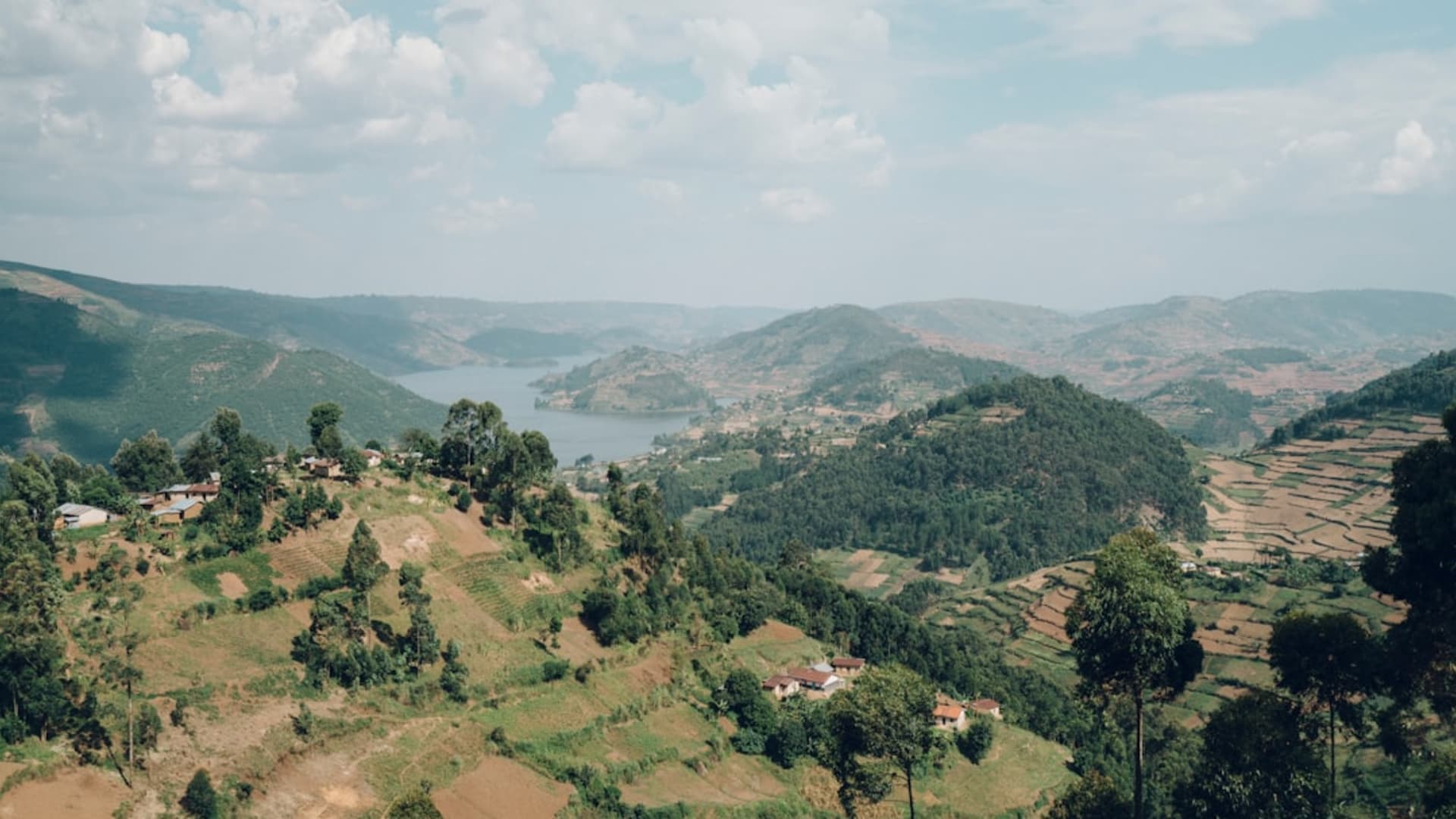 Kabale District city skyline