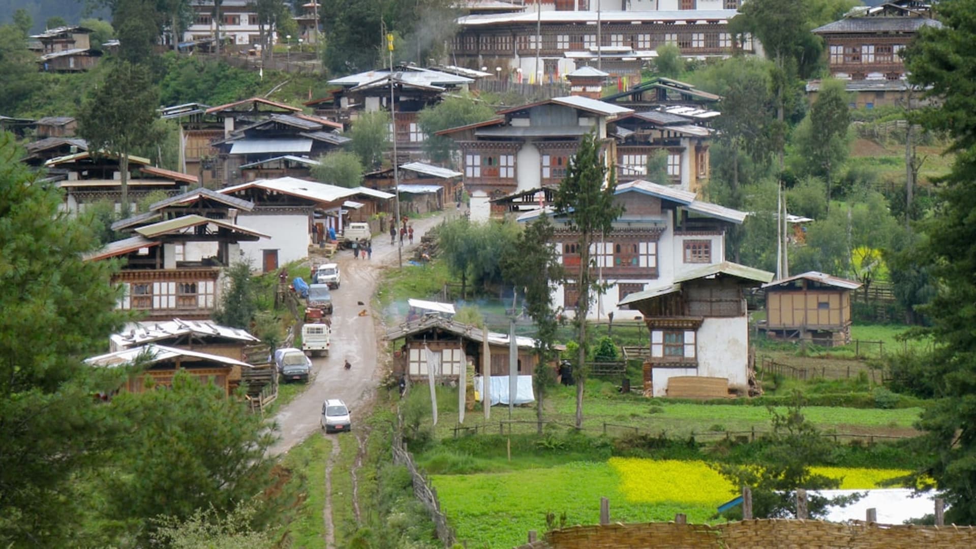 Thimphu District city skyline