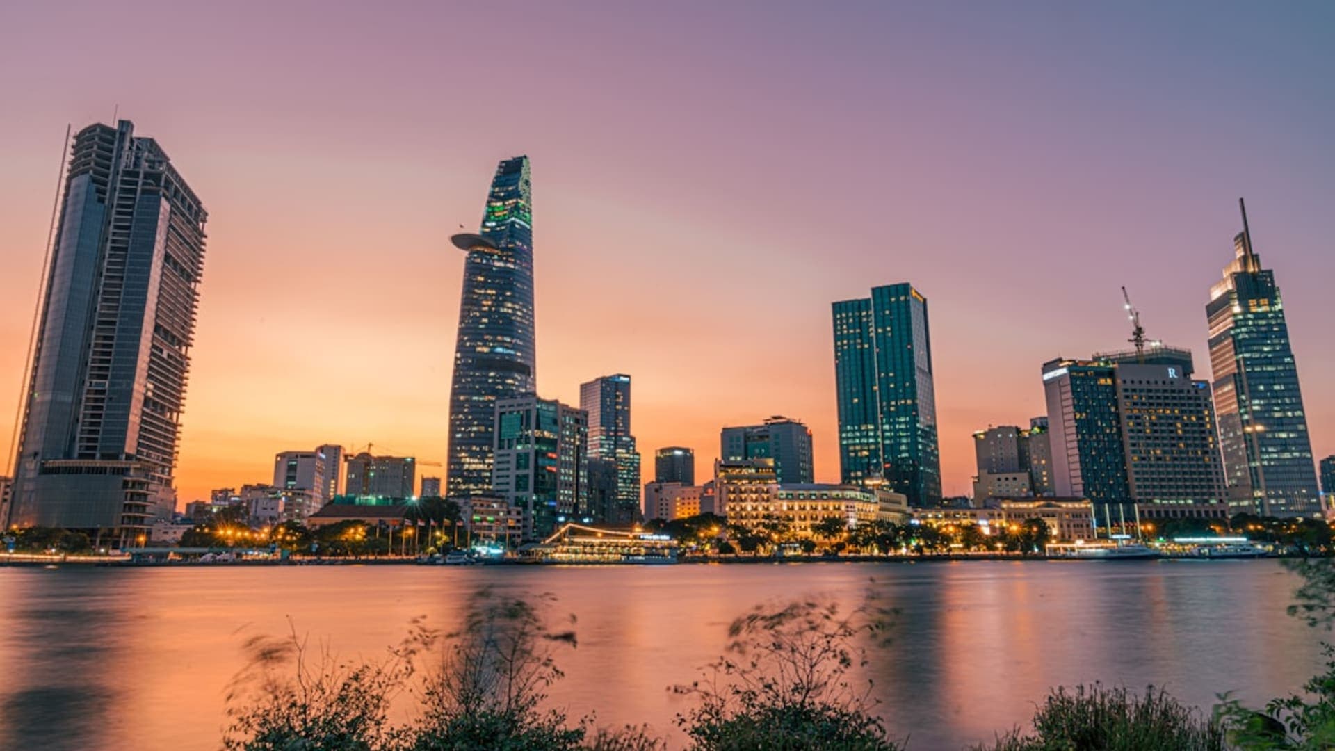 Hồ Chí Minh city skyline