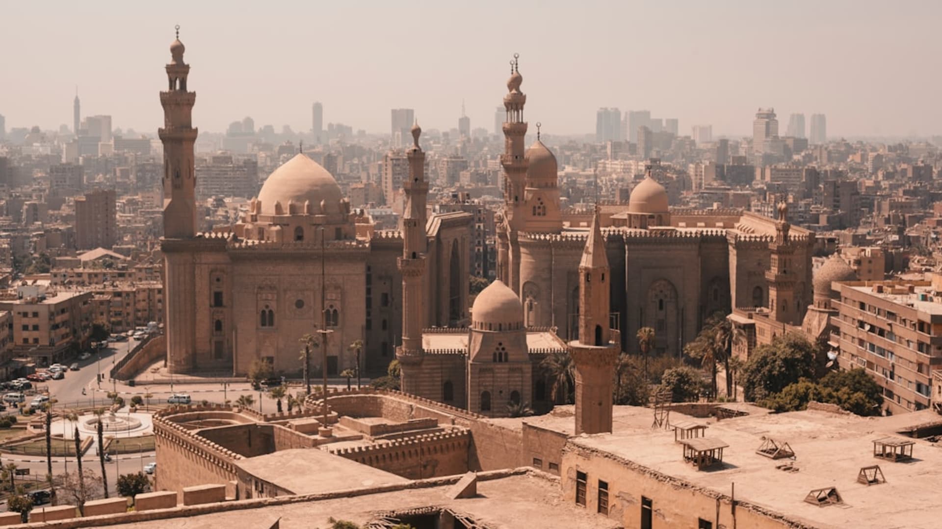 Giza city skyline