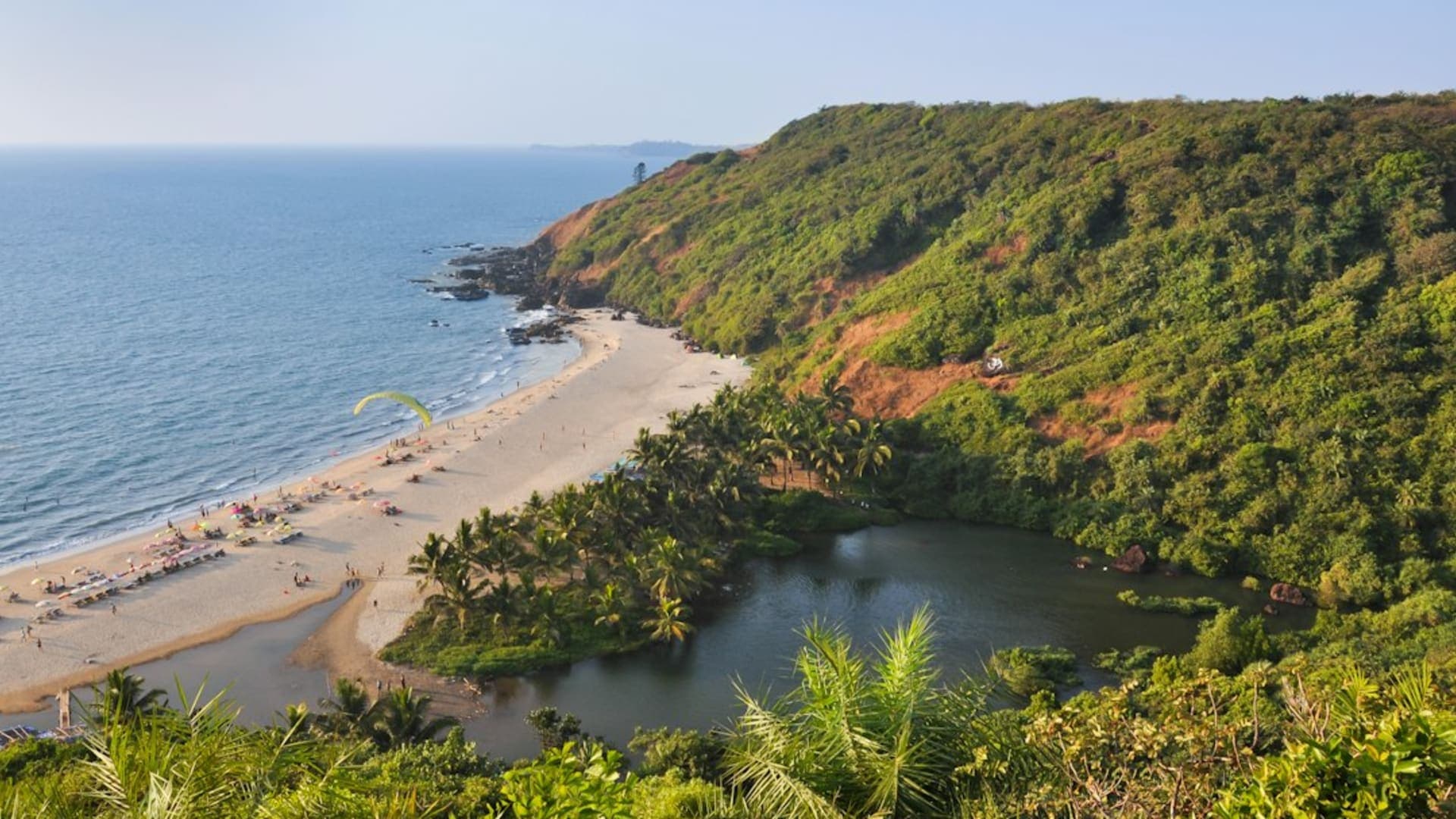 Goa city skyline