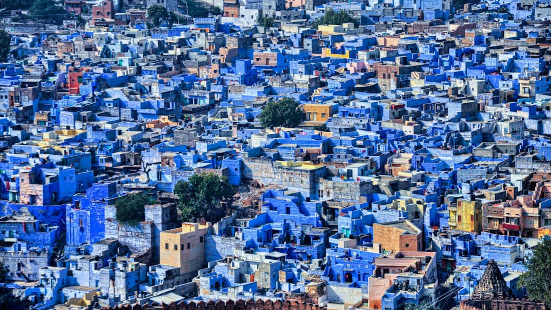 Jodhpur city skyline