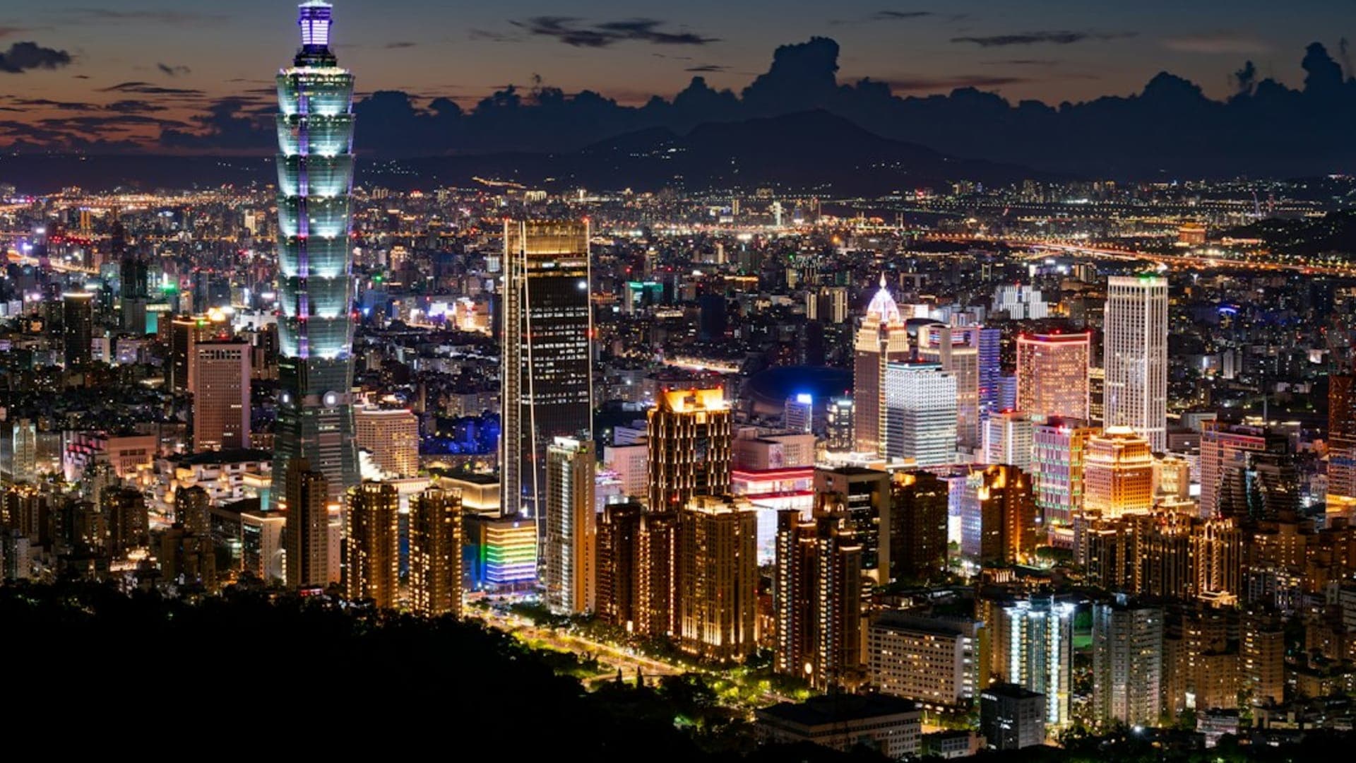Taipei City city skyline