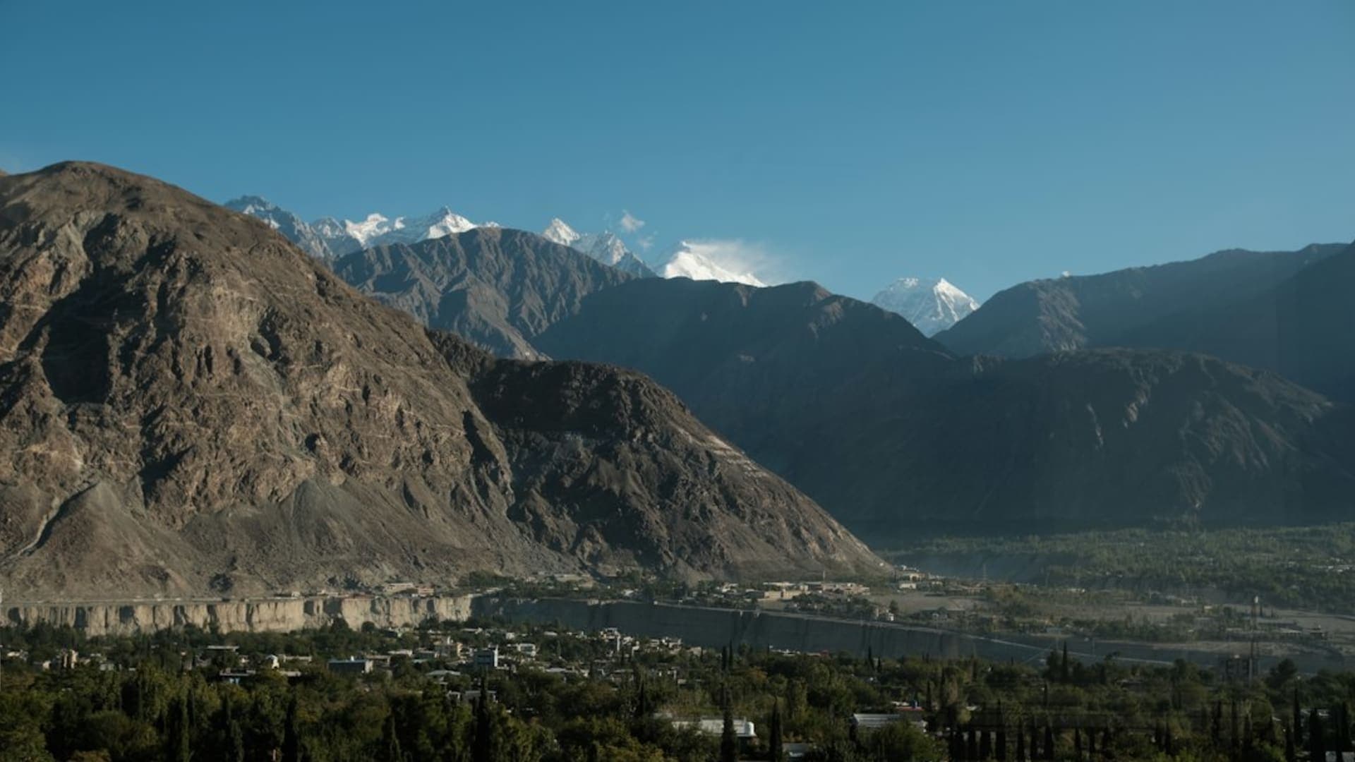 Gilgit-Baltistan city skyline